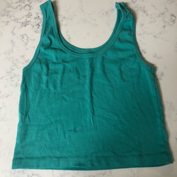 Hurley Turquoise Aloha Graphic Tank Top Size Medium - Picture 4 of 4